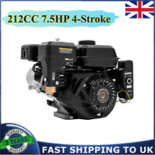 212CC 7.5HP Electric Start Go Kart Gas Power Engine Motor Shaft :20mm 4-Stroke 