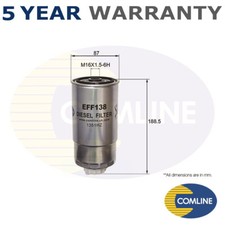 Comline Fuel Filter Fits Iveco