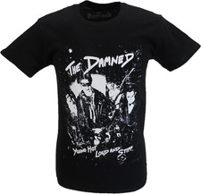 Mens Black Official The Damned