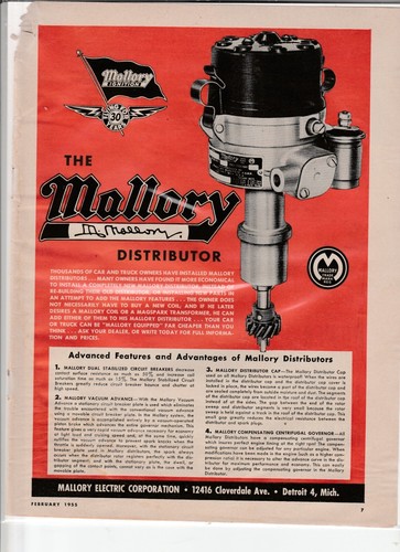 Original 1955 mallory - original,