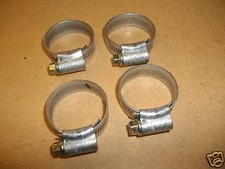 4 x Terry clips. 22-30mm.Hose
