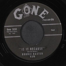 RONNIE BAXTER: is it because /