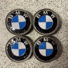 Genuine BMW 68mm 4 x Centre Caps  6768640