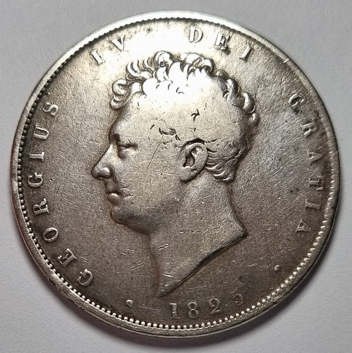 1825 king george silver - king, lv