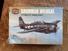 Airfix 1/72, 61037, GRUMMAN WILDCAT model kit, COMPLETE AND UNUSED !