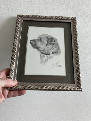 Border terrier art joel - art,