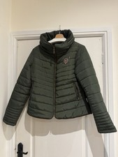 Horse Wear Polo Ladies Puffa Coat Jacket Green