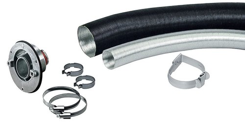 Truma wall cowl with ducting