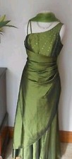 Long green cherlone dress - cherlone,