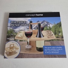 Portable Bamboo Picnic Table