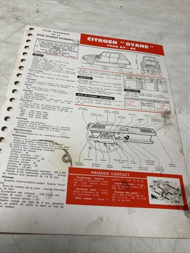 Automobile technical sheet - automobile,
