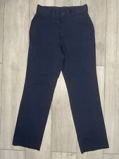 Adidas Men's 3 Stripe Golf Trousers 30" Waist 32" Length Blue/Navy