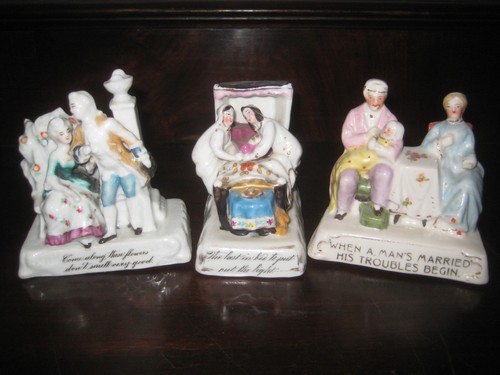 Antique pottery fairings - 3,