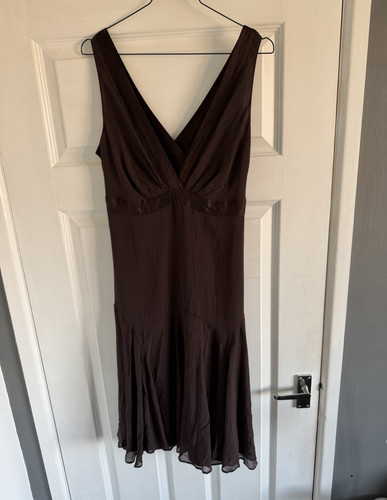 Ted baker brown satin neck - baker,