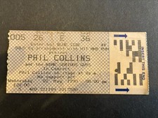 Phil Collins Ticket 1990