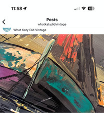 Vintage picture painting Sail