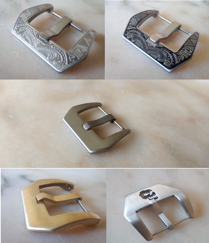 Tang buckle fit leather rubber - leather,