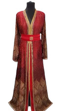 Custom Made Royal Red Kaftan