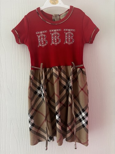 Burberry girls dress age 4 - girls',