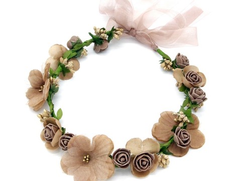 Girl flower headband floral - girl,