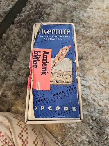 Opcode overture academic - opcode,
