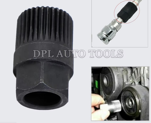 Alternator clutch free wheel - free,