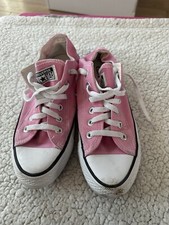Unisex Converse All-Star PinkCanvas Shoes Men’s 6 Eur 39 Good Condition