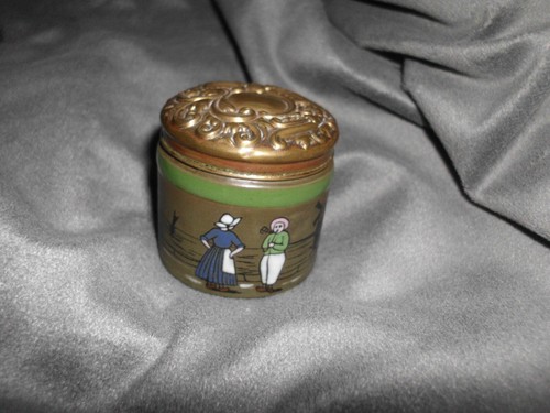 Old dutch ceramic enamel - old,