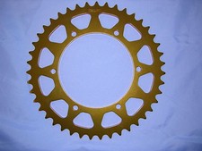 Yamaha TDR 250 1988-1991 46T 520  Rear Alloy Gold Anodised Sprocket .New