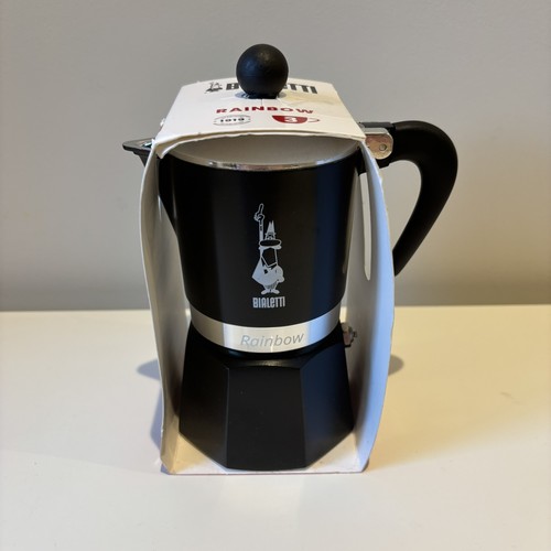 Bialetti rainbow black cup - rainbow,