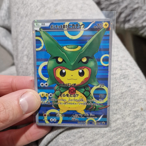 Pokémon rayquaza pikachu holo - pokémon,
