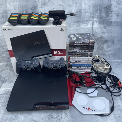 Sony ps3 slim 160gb boxed - slim,