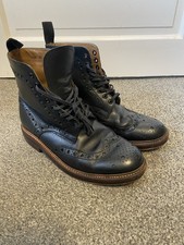Grenson Fred Black Brogue