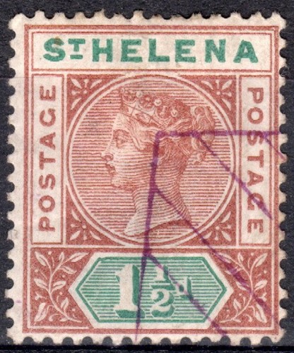 Helena 48 penny half - qv, st