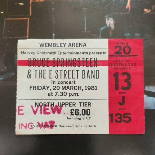 Bruce springsteen 1981 - bruce, wembley