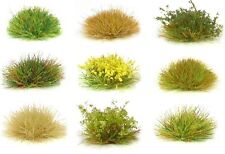 Static grass tufts self adhesive sheets - Model scenery wargames Warpainter