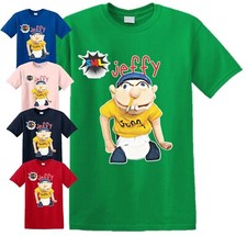 Jeffy The Puppet Mens T-Shirt Funny Kids Youtuber Girls Boys Adult Top SML XMAS