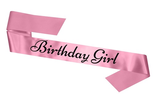 Baby pink birthday - birthday, girl