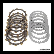 Clutch Friction + Steel Plates Kit for YAMAHA RD250 LC from 1980 to 1982 NEW