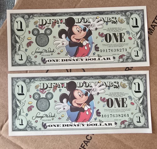 Disney dollars series - dollars, 2