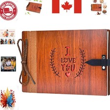 Classic Wooden Photo Album
