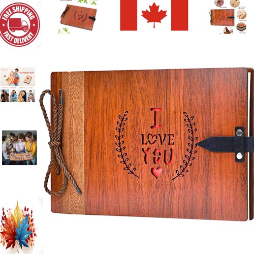 Classic wooden photo album - classic,