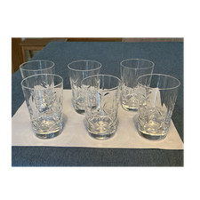 Webb Corbett set of 6 Cut