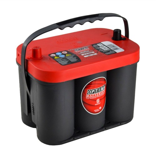 Optima red top - red, battery