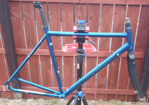 Ridgeback aluminium road frame - aluminium,