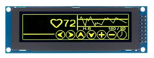 New pin oled display - oled, 3.12"
