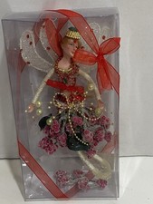 Fairy  Pixie Doll  Red Gold