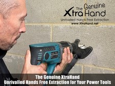 The XtraHand dust extraction