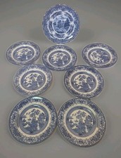 Set Of 7 Old Willow Small