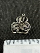 Filigree pendant necklace - filigree,